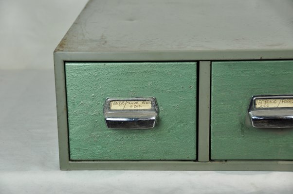 Industrial Chest of 2 Drawers from Racar, 1960s-ROJ-638916