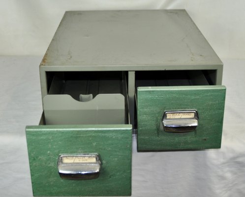 Industrial Chest of 2 Drawers from Racar, 1960s-ROJ-638916