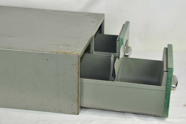 Industrial Chest of 2 Drawers from Racar, 1960s-ROJ-638916