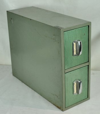 Industrial Chest of 2 Drawers from Racar, 1960s-ROJ-638916