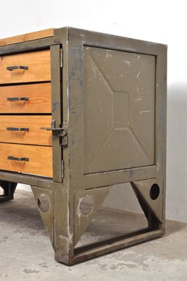 Industrial Chest of Drawers, 1950s-AOX-1768650