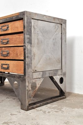 Industrial Chest of Drawers, 1950s-AOX-1787915