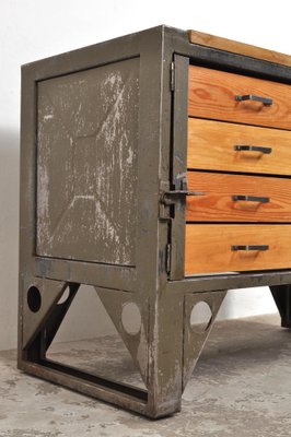 Industrial Chest of Drawers, 1950s-AOX-1768650