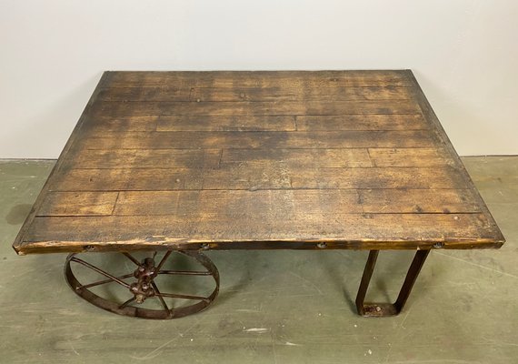 Industrial Coffee Table, 1950s-CGF-655917