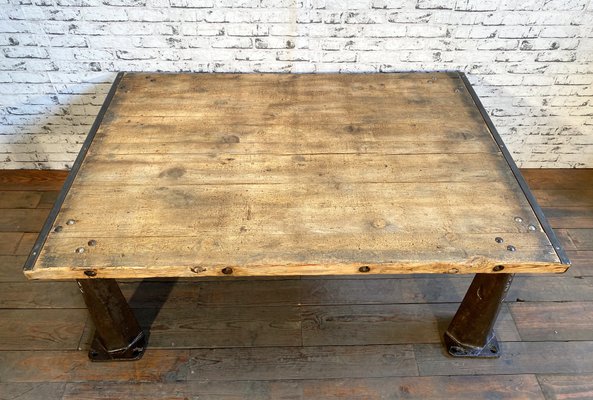 Industrial Coffee Table, 1950s-CGF-666321