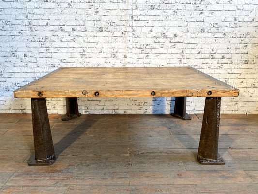 Industrial Coffee Table, 1950s-CGF-666321