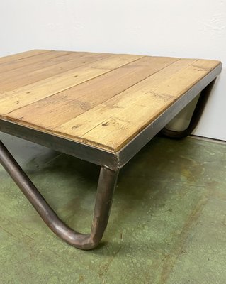 Industrial Coffee Table, 1950s-CGF-682724