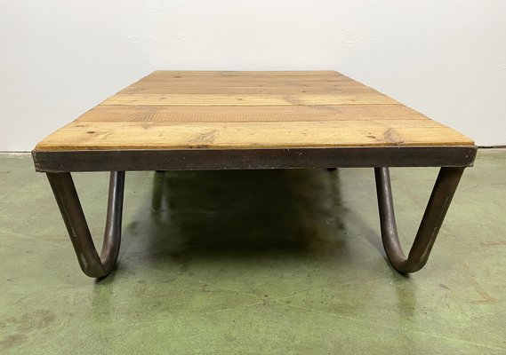 Industrial Coffee Table, 1950s-CGF-682724