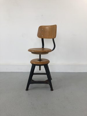 Industrial Desk Chair, 1930s-JWH-1293513