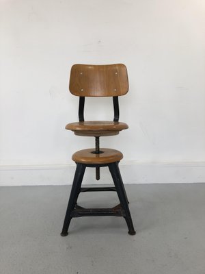 Industrial Desk Chair, 1930s-JWH-1293513