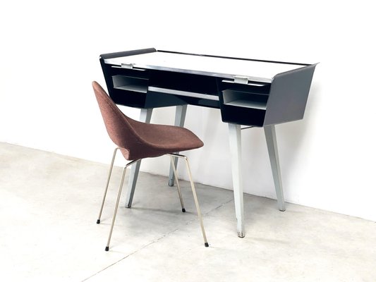 Industrial Desk in the Style of Jean Prouvé, 1950s-XLH-1706984