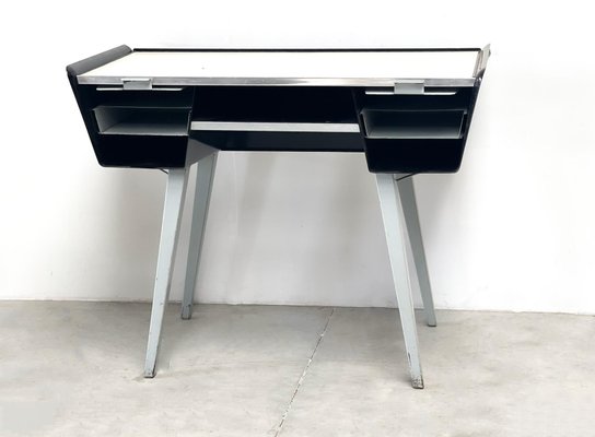 Industrial Desk in the Style of Jean Prouvé, 1950s-XLH-1706984