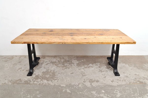 Industrial Dining Table, 1950s-AOX-1781241