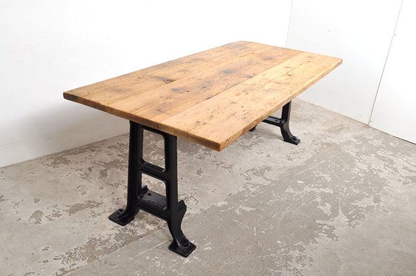 Industrial Dining Table, 1950s-AOX-1781241