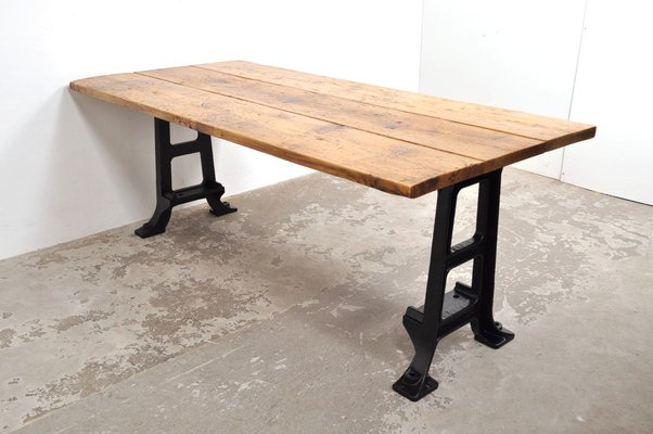 Industrial Dining Table, 1950s-AOX-1781241