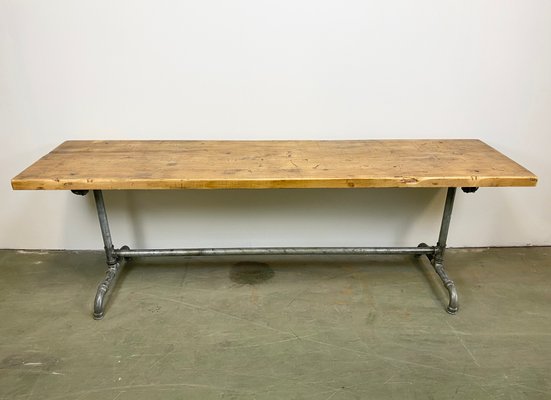 Industrial Dining Table, 1960s-CGF-666094