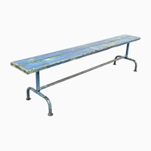 Industrial Dressing Room Bench, 1950s-AOX-1731620