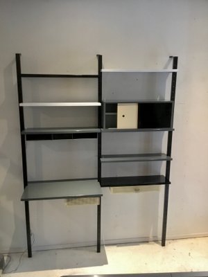 Industrial Dutch Metal Wall Unit from Drentea, 1950s-SU-1010381