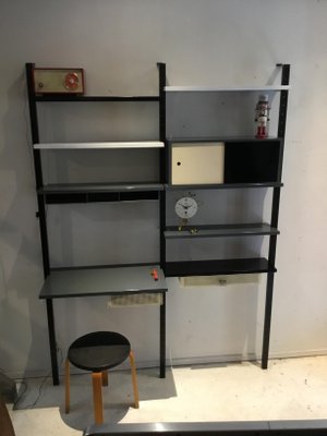 Industrial Dutch Metal Wall Unit from Drentea, 1950s-SU-1010381