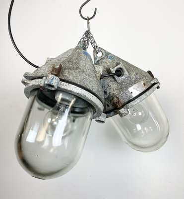 Industrial Explosion Proof Pendant Light from Elektrosvit, 1970s-CGF-1373680