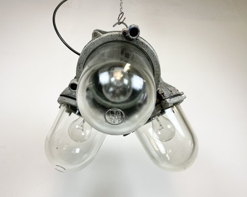 Industrial Explosion Proof Pendant Light from Elektrosvit, 1970s-CGF-1373680