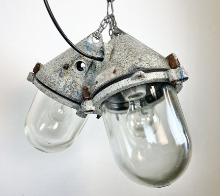 Industrial Explosion Proof Pendant Light from Elektrosvit, 1970s-CGF-1373680