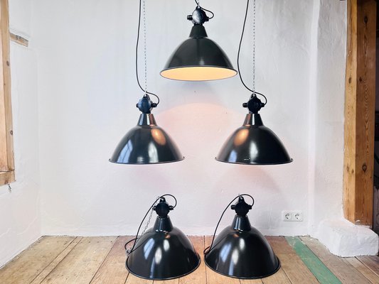 Industrial Factory Lamp from VEB, GDR, 1960s-WPB-1721272