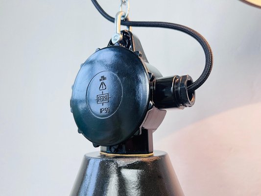 Industrial Factory Lamp from VEB, GDR, 1960s-WPB-1721272