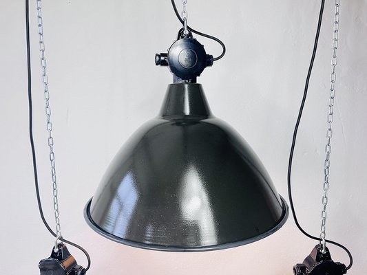 Industrial Factory Lamp from VEB, GDR, 1960s-WPB-1721272