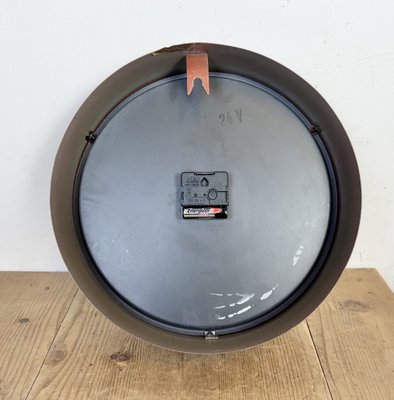 Industrial Factory Wall Clock from Pragotron, 1960s-CGF-2043844