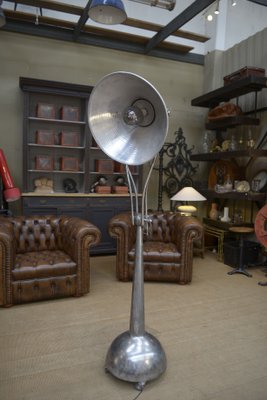 Industrial Floor Lamp in Metal, 1950s-NEN-2041963