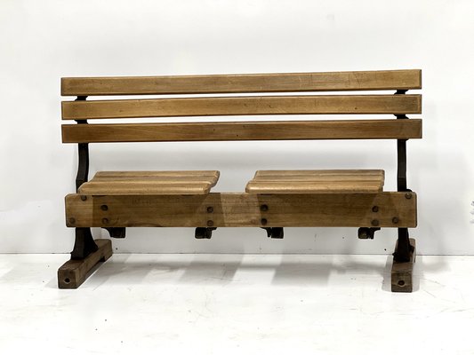 Industrial Folding Bench, 1970s-ALG-1800469