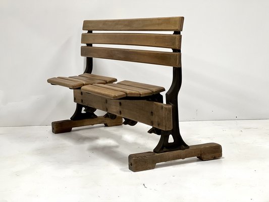 Industrial Folding Bench, 1970s-ALG-1800469