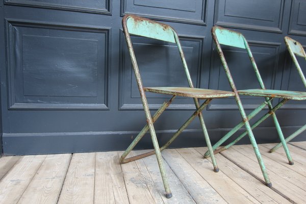 Industrial Folding Chairs, Set of 3-TAT-1348868