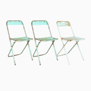 Industrial Folding Chairs, Set of 3-TAT-1348868