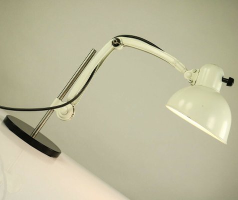 Industrial German Steel 6716 Table Lamp by Christian Dell for Kaiser Idell, 1950s-FUP-1410844