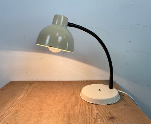 Industrial Gooseneck Table Lamp, 1960s-CGF-1393545