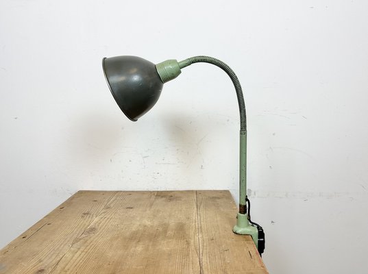 Industrial Gooseneck Table Lamp from Instal Decin, 1960s-CGF-1703539