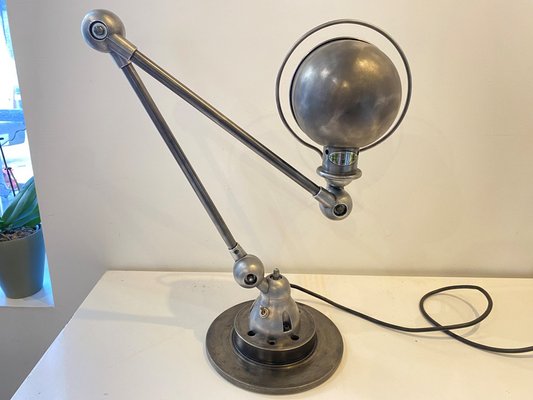 Industrial Graphite Desk Lamp by Jean-Louis Domecq for Jieldé-ZYJ-1187933