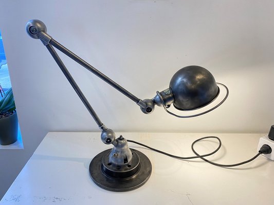 Industrial Graphite Desk Lamp by Jean-Louis Domecq for Jieldé-ZYJ-1187933