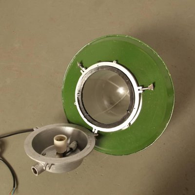 Industrial Green Enamel Hanging Light from Cccp-JC-873113