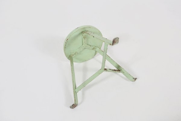 Industrial Green Stool, 1930-YSY-1150616