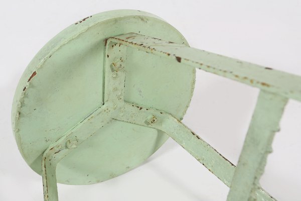 Industrial Green Stool, 1930-YSY-1150616