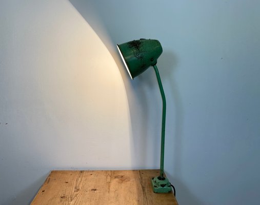 Industrial Green Table Lamp, 1960s-CGF-1083205