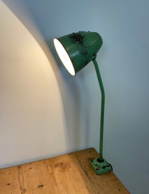 Industrial Green Table Lamp, 1960s-CGF-1083205