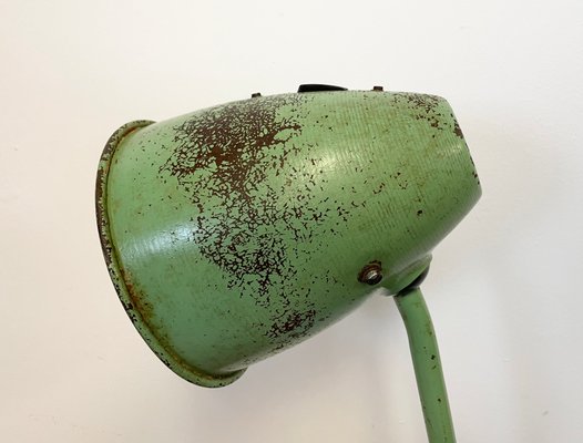 Industrial Green Table Lamp, 1960s-CGF-1083205