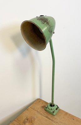 Industrial Green Table Lamp, 1960s-CGF-1083205