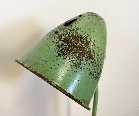 Industrial Green Table Lamp, 1960s-CGF-1083205