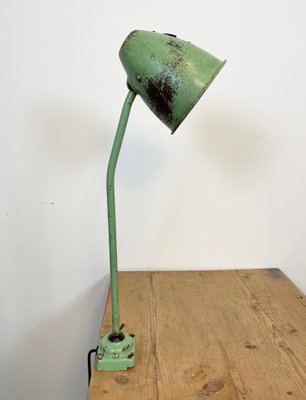 Industrial Green Table Lamp, 1960s-CGF-1083205