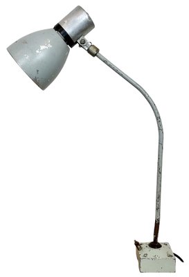 Industrial Grey Table Lamp from Elektrosvit, 1970s-CGF-1718300